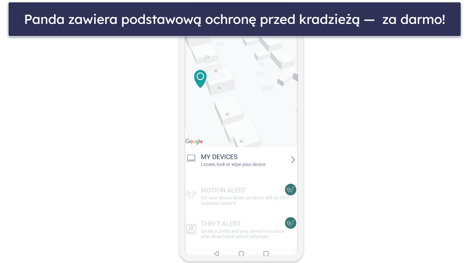 4. Panda Dome — dobry darmowy antywirus na telefon z doskonałą kompatybilnością ze smartwatchem