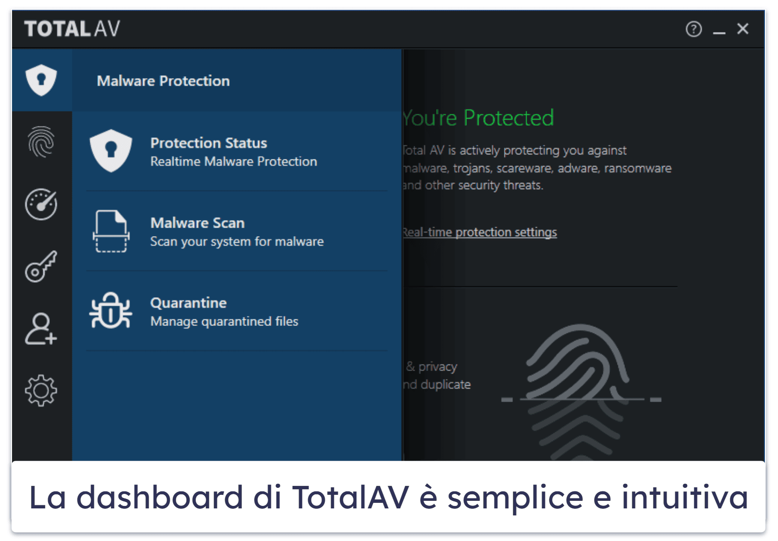 4. TotalAV Free Antivirus – L’antivirus gratis più intuitivo