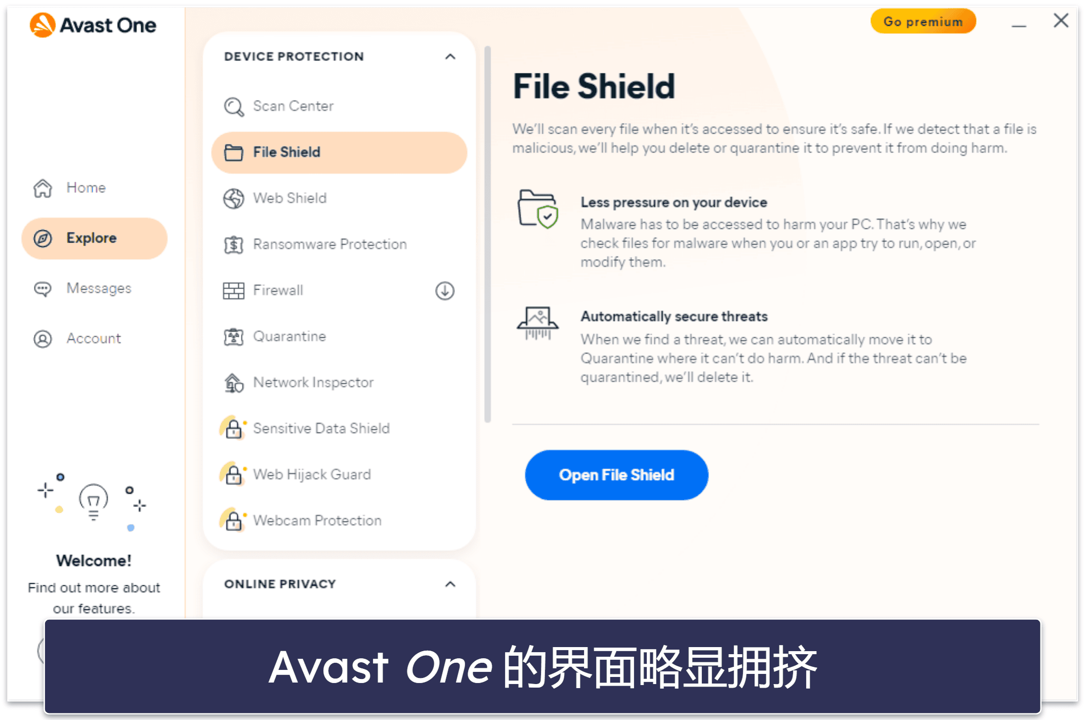 5. Avast One Essential：高效防病毒，优质隐私保护工具