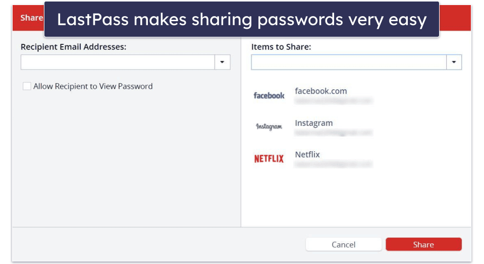 8. LastPass — Unlimited Passwords on Either Desktop or Mobile