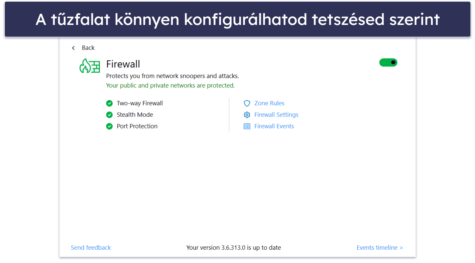 9. ZoneAlarm — Hatékony kártevőirtó ingyenes tűzfallal