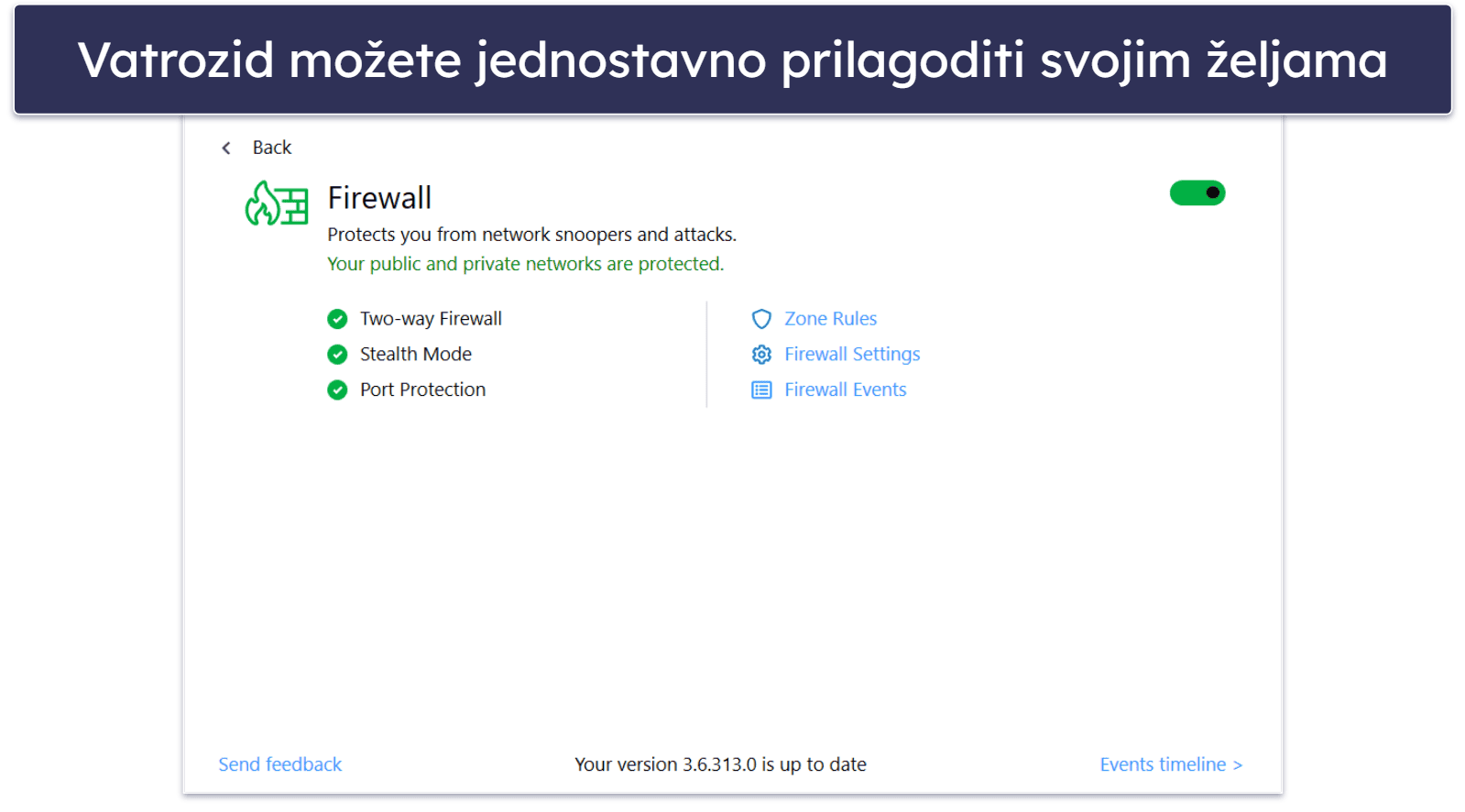 9. ZoneAlarm – učinkovit skener zlonamjernog softvera s besplatnim vatrozidom