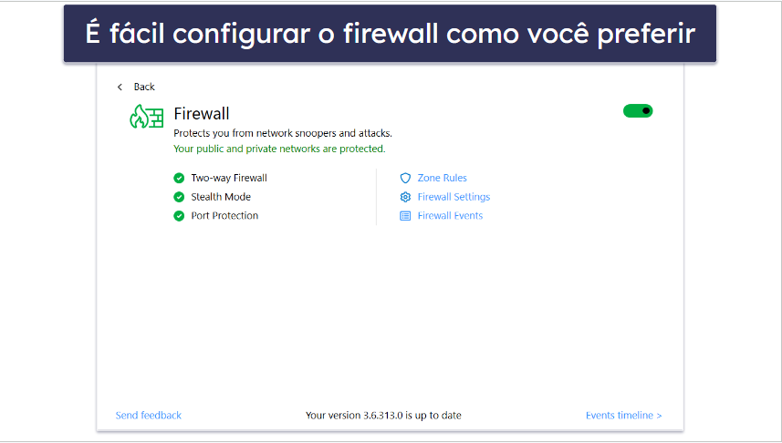 9. ZoneAlarm — Scanner antimalware eficaz com firewall gratuito