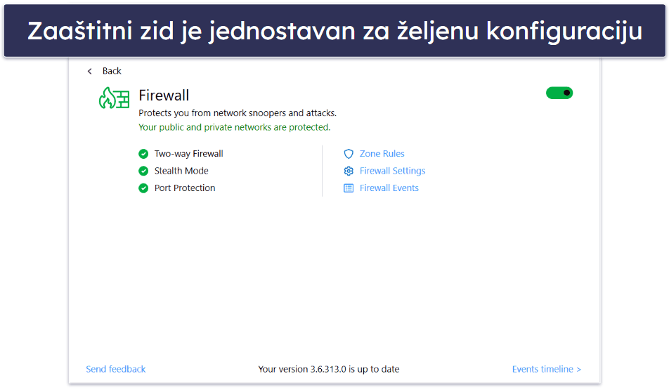 9. ZoneAlarm — Efikasan skener malvera uz besplatni zaštitni zid