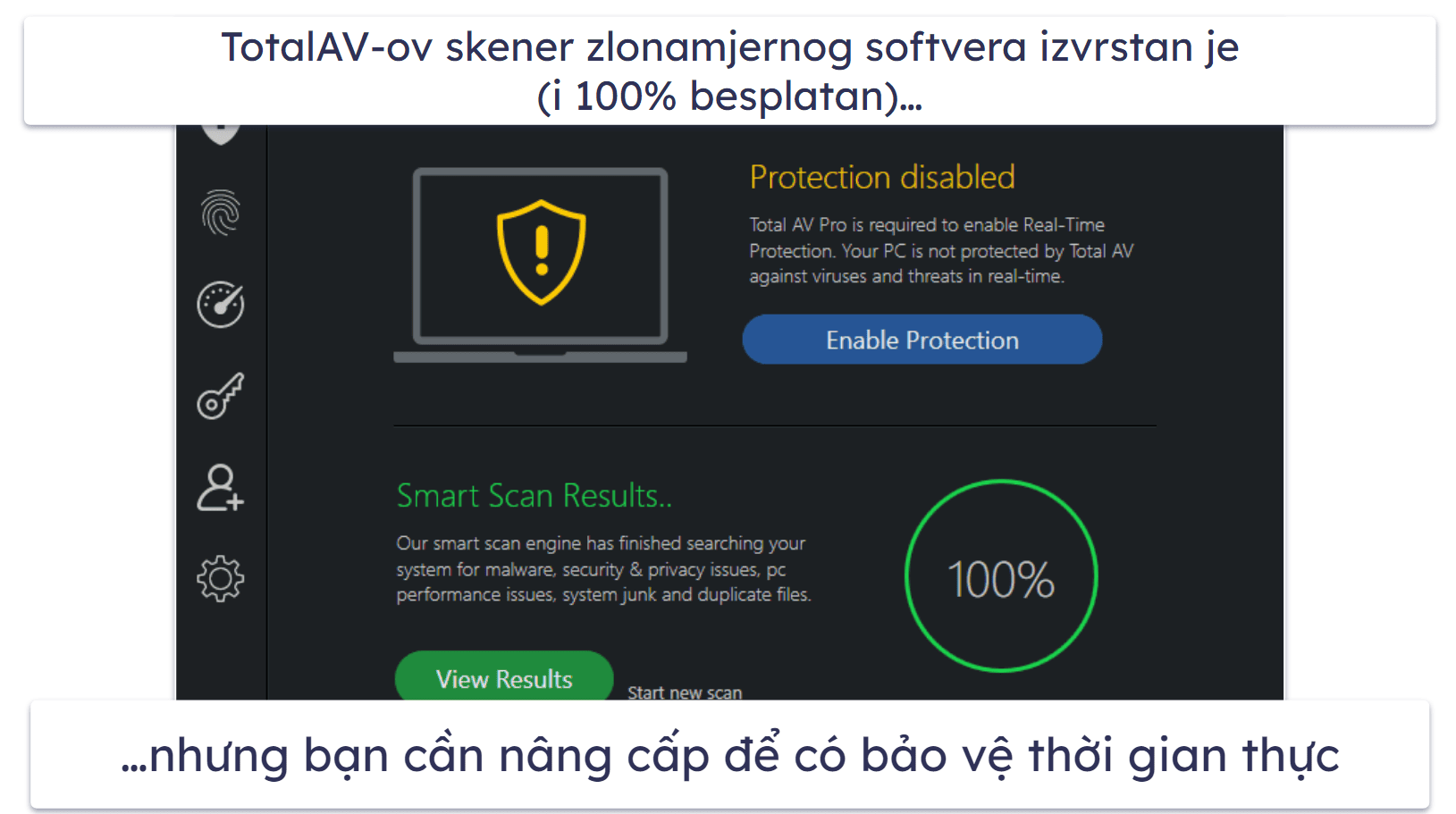 4. TotalAV Free Antivirus – najintuitivniji besplatni antivirusni program