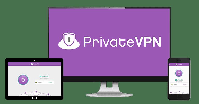 6. PrivateVPN：看视频的最佳搭档