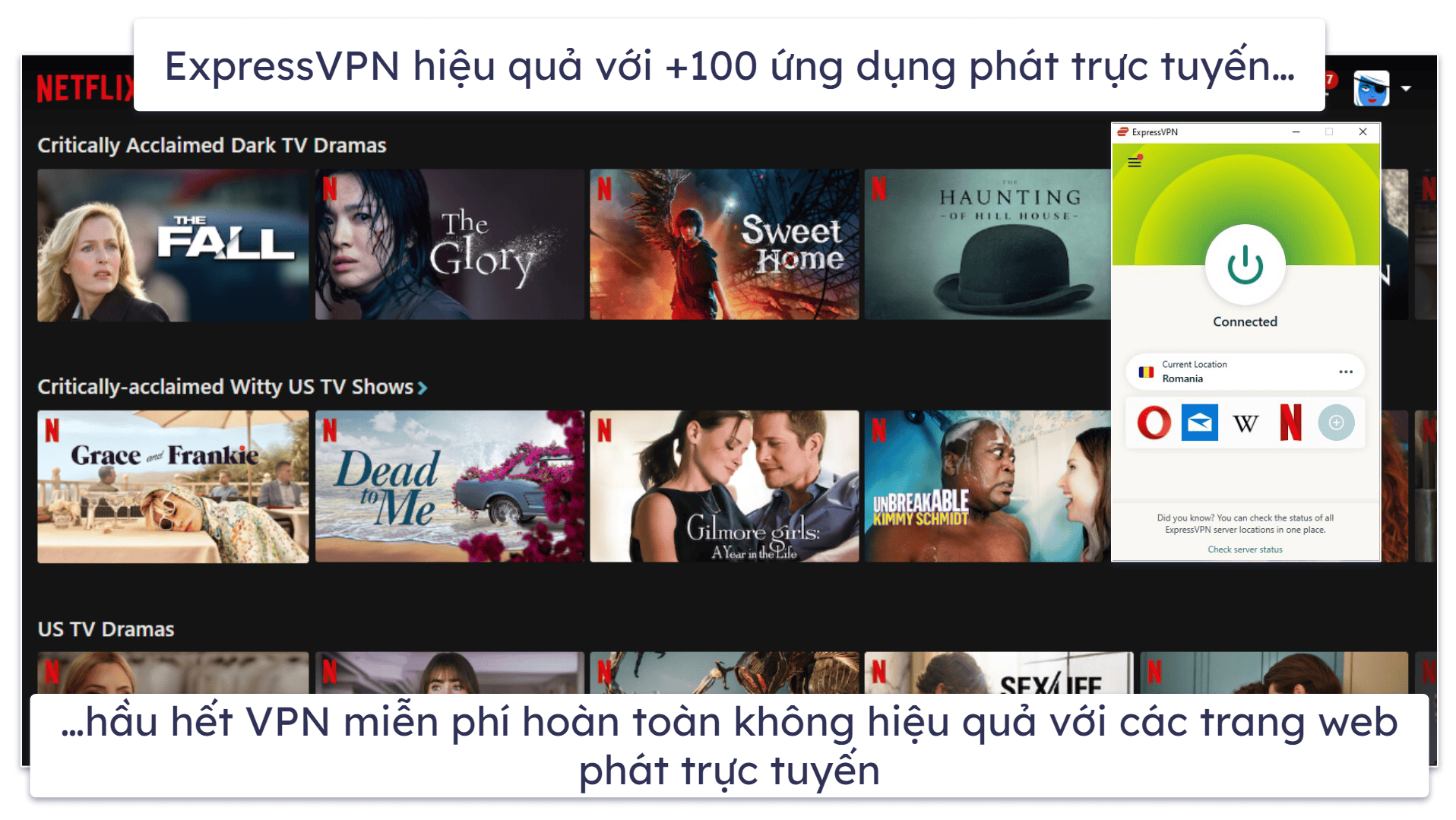 🥇1. ExpressVPN — VPN tốt nhất 2024 về tổng thể