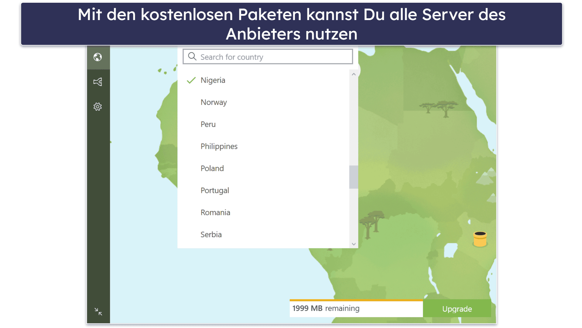 Bonus. TunnelBear – wirklich gutes kostenloses VPN für neue Anwender*innen