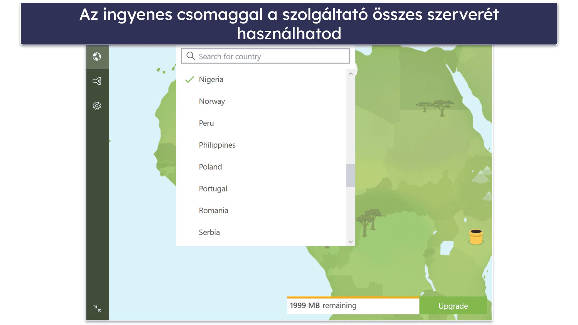 Bónusz. TunnelBear — Kiváló ingyenes VPN új felhasználóknak