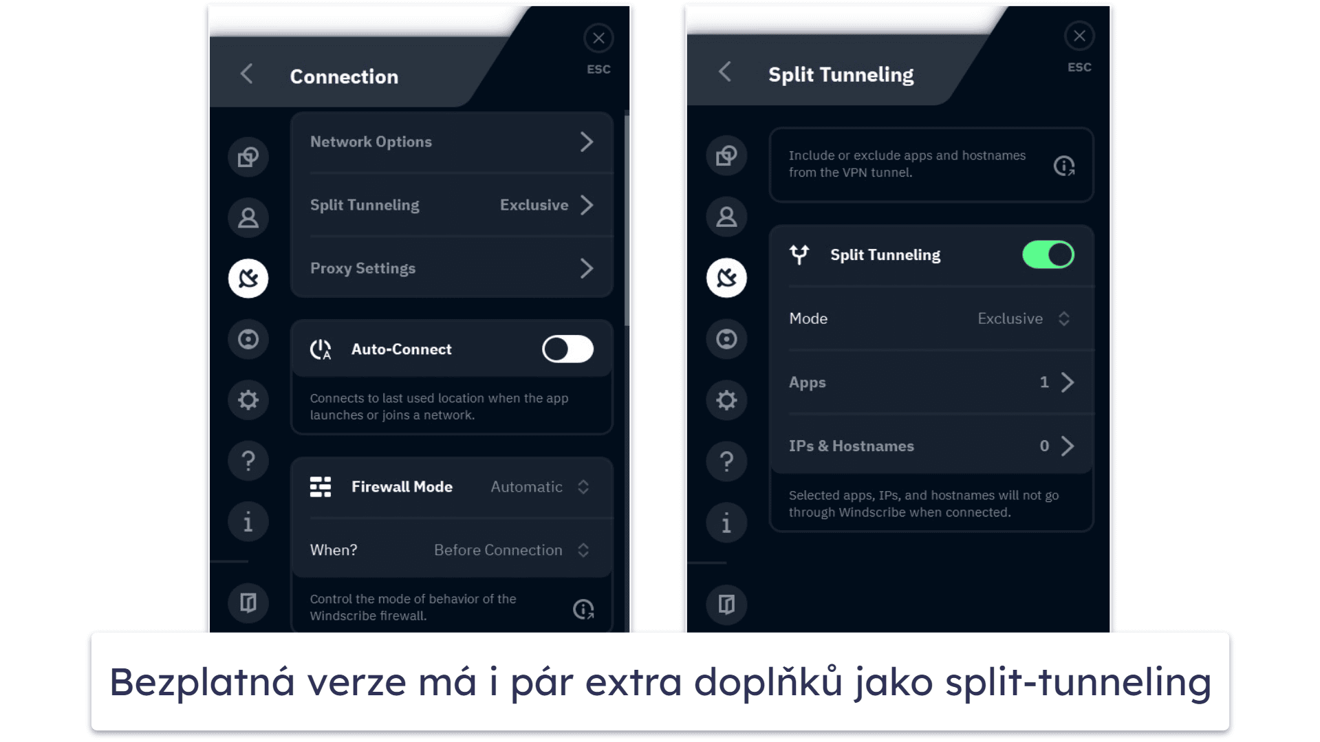 5. Windscribe – Obstojná bezplatná VPN pro streaming