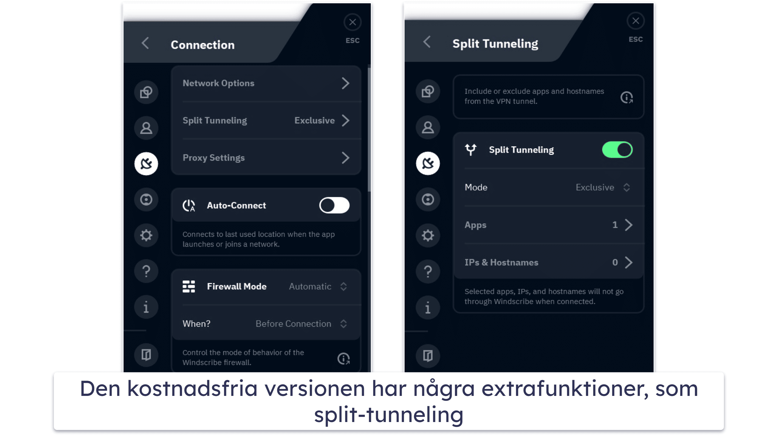 5. Windscribe — Hygglig gratis VPN för streaming