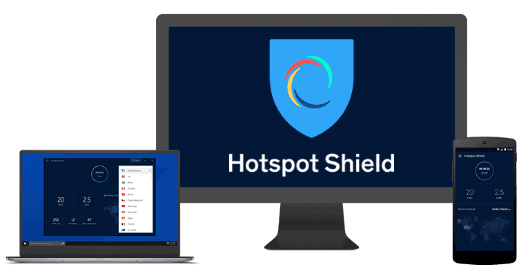 5. Hotspot Shield— 安全浏览网页的优质选择
