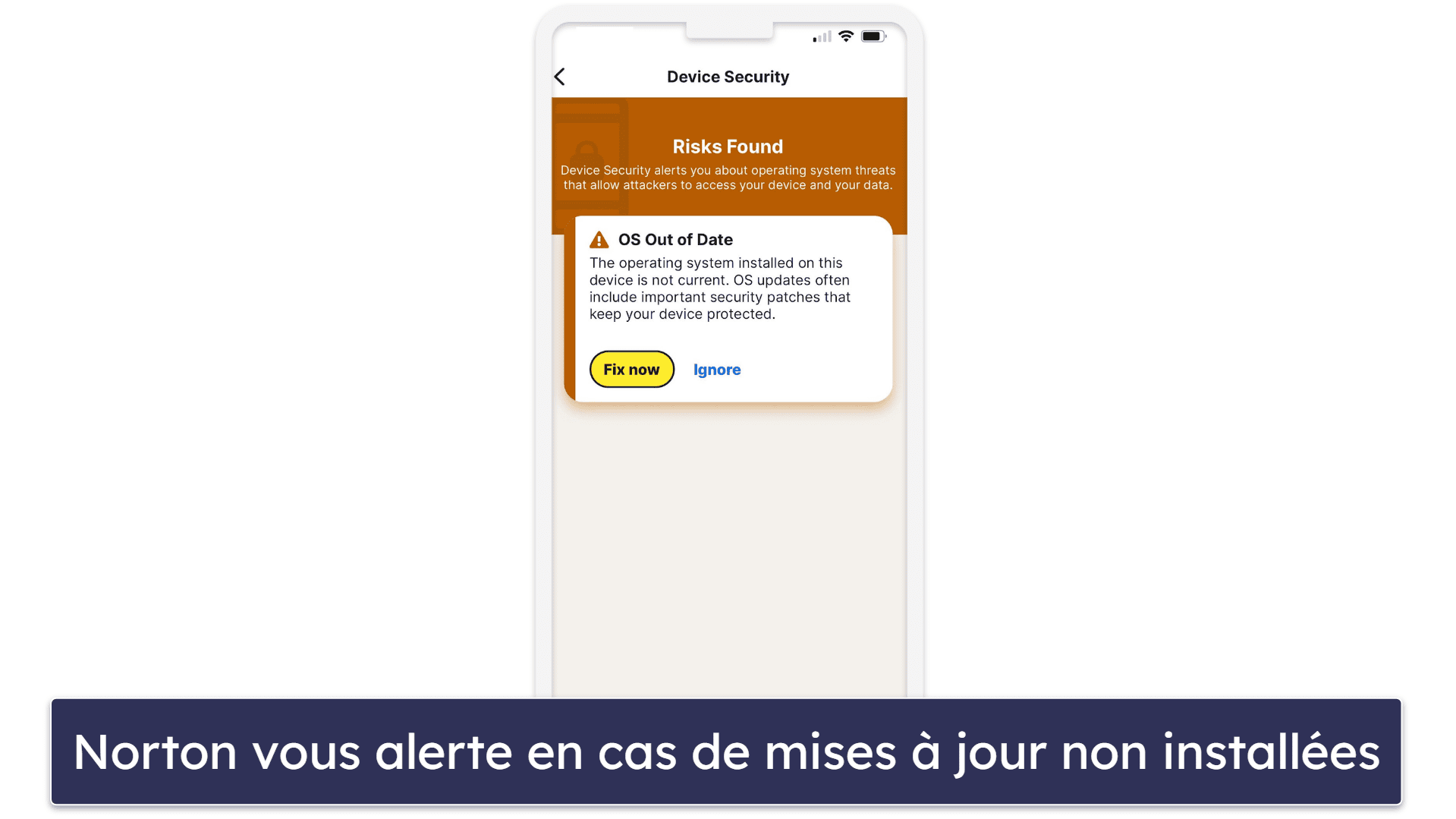 🥇1. Norton Mobile Security pour iOS — Meilleure appli de sécurité iOS en 2024