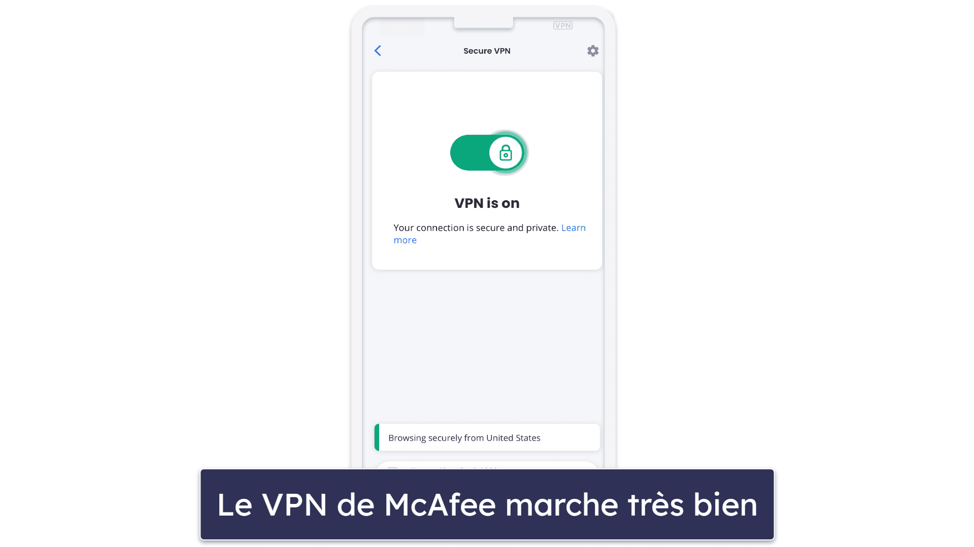 🥉3. McAfee Mobile Security – Excellente protection contre le phishing pour les iPhones et les iPads