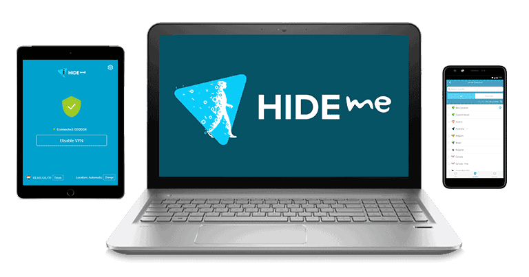 🥉 3. hide.me — bon VPN gratuit pour les torrents