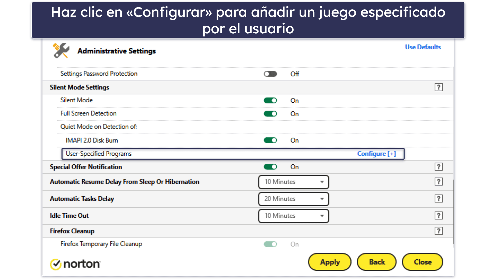 Cómo instalar un antivirus con modo de  gaming