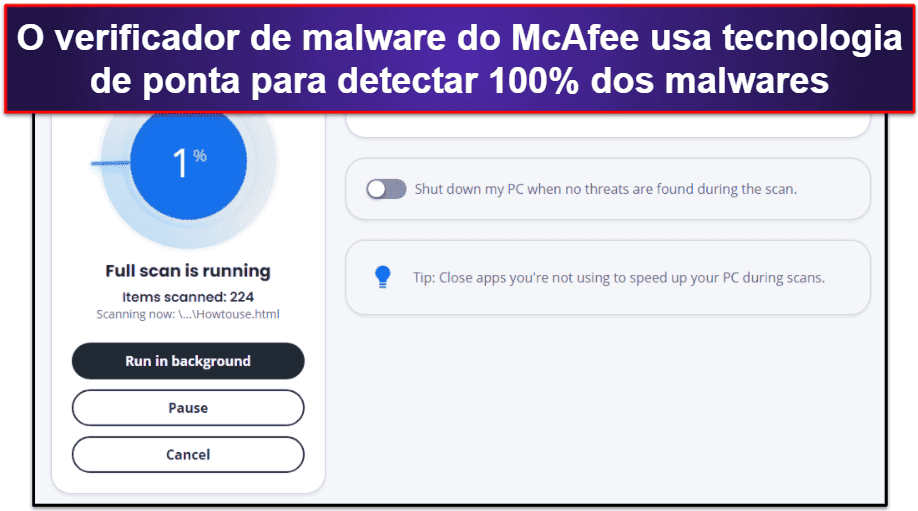 mcafee virus protection out of date