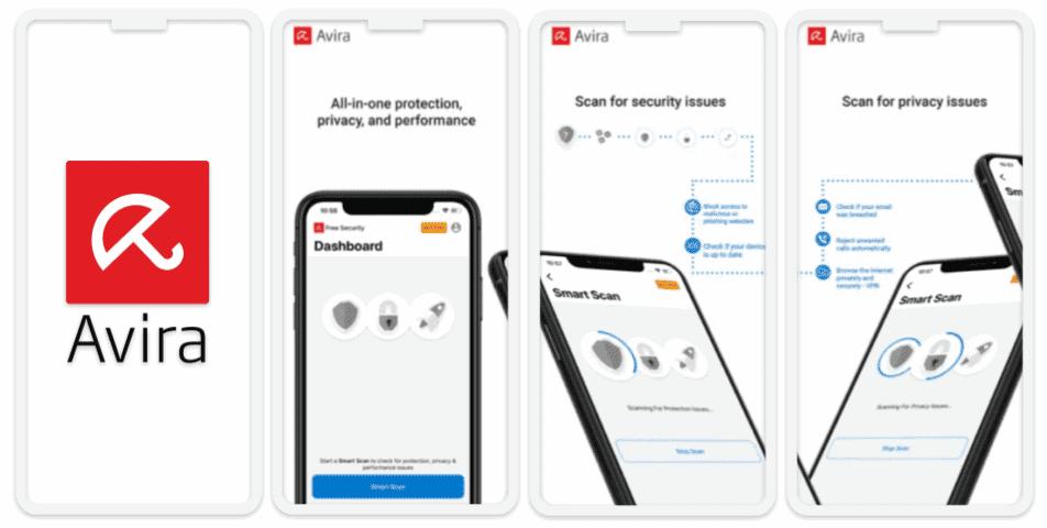 7. 小红伞 Avira Mobile Security iOS 免费版：良好的 iOS 隐私功能和 VPN