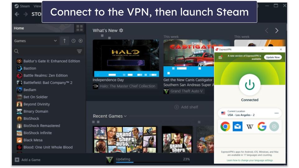 How to Change Your Steam Country Using a VPN