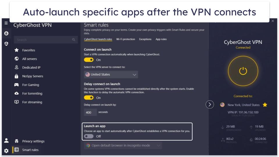 6. CyberGhost VPN — Excellent for Streaming &amp; Gaming