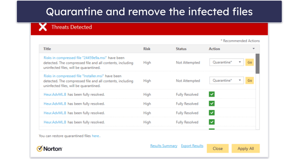 Step 2. Remove the Windows Defender Security Warning Virus and Delete Any Other Infected Files