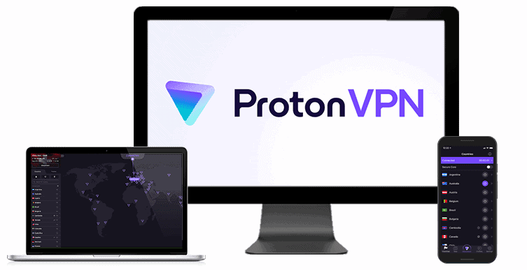 🥈2. Proton VPN：不限流量的最佳免费 VPN