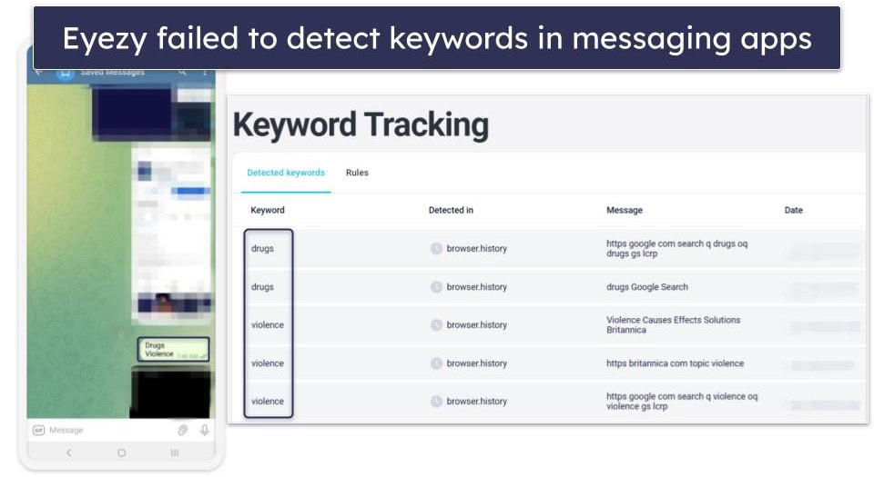 Eyezy Features — Spying Tool That Requires Some Manual Setup