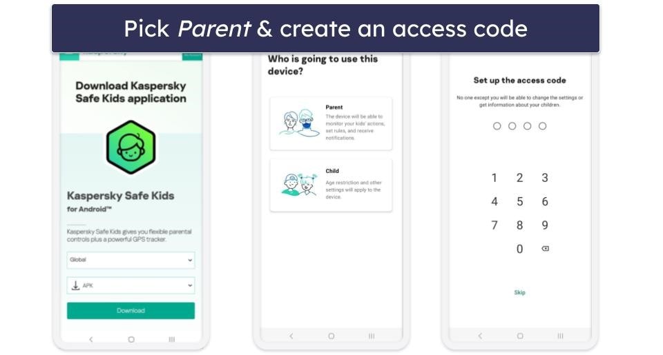 Kaspersky Safe Kids Installation &amp; Setup — Intuitive Apps for Kids &amp; Parents