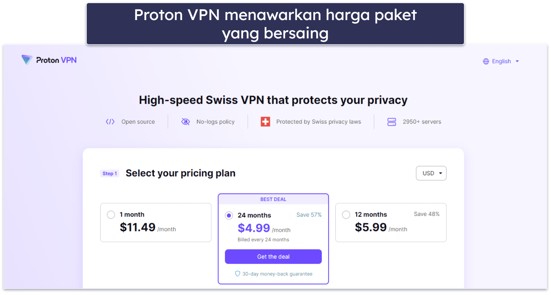 7. Proton VPN: Fitur Keamanan dan Privasi Kelas Atas