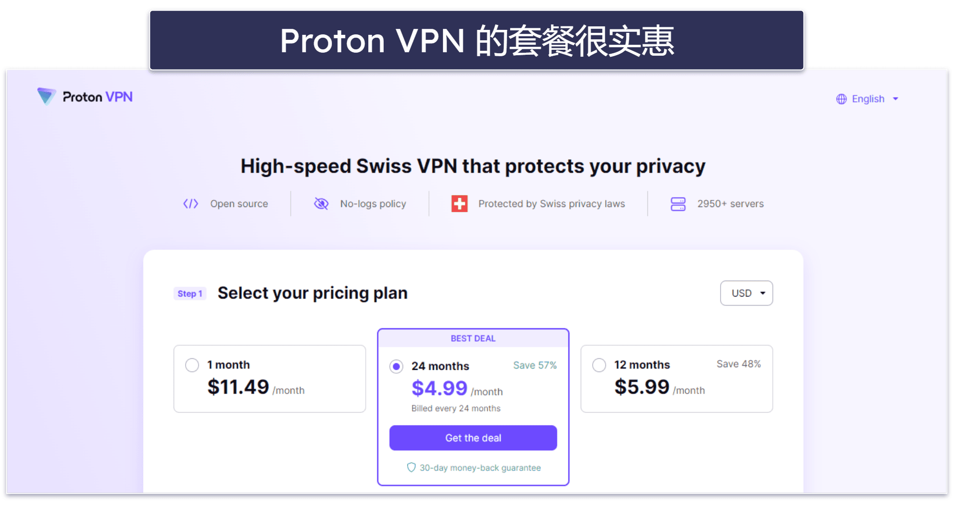 7. Proton VPN: 高级安全和隐私保护功能