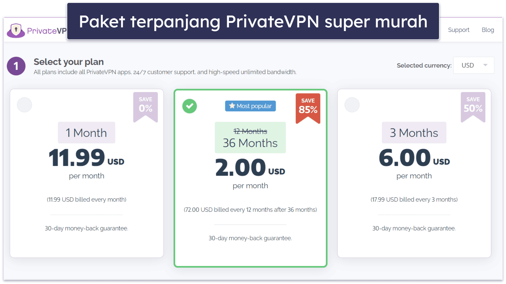 4. NordVPN: VPN Aman dengan Beberapa Paket Bulanan