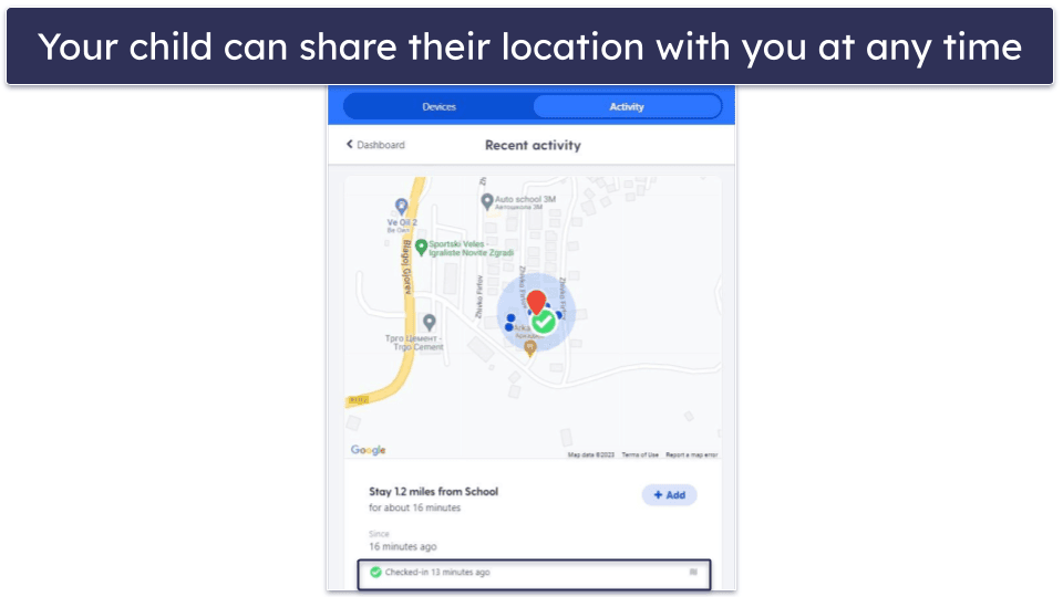🥉 3. Bark — Beginner-Friendly Location-Tracking Feature