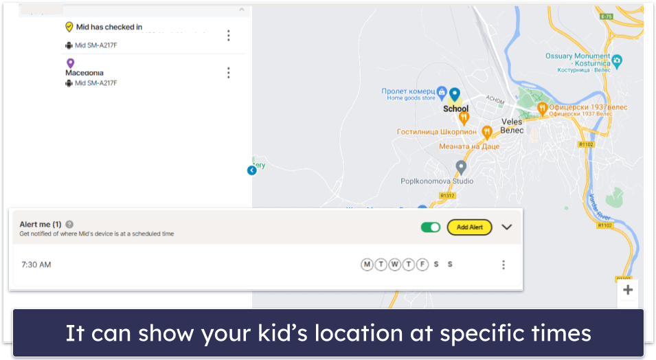 🥈 2. Norton Family — Best for Tracking Your Kid’s Phone Location Across Multiple Devices