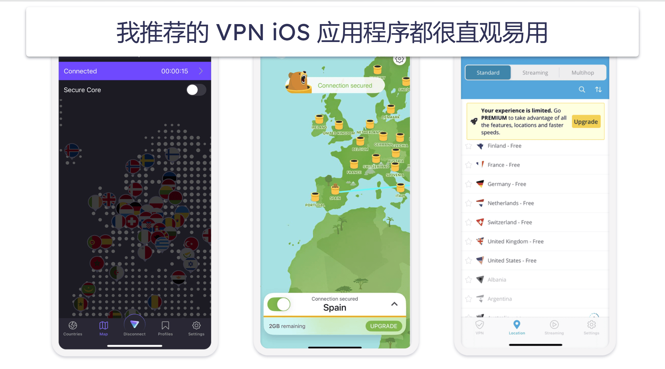 测试方法：iOS免费VPN比较和排名标准