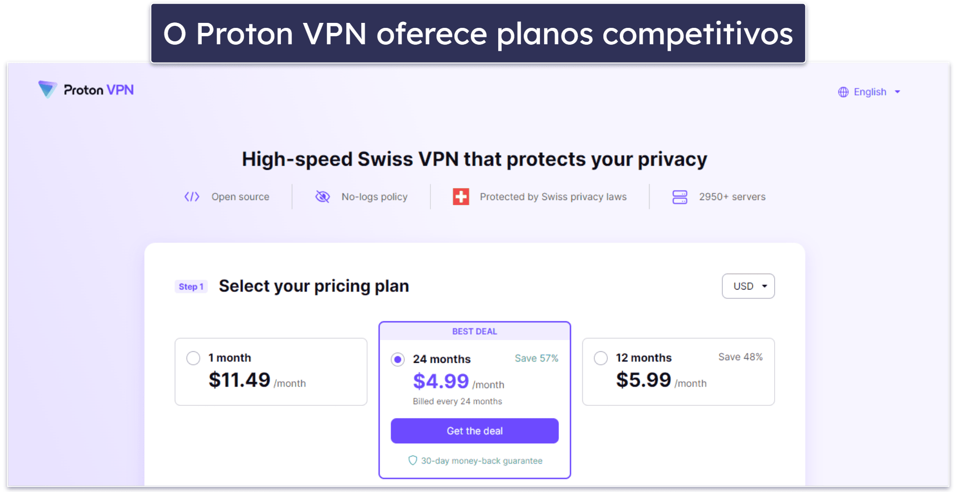 7. Proton VPN — Recursos de segurança e privacidade de última geração
