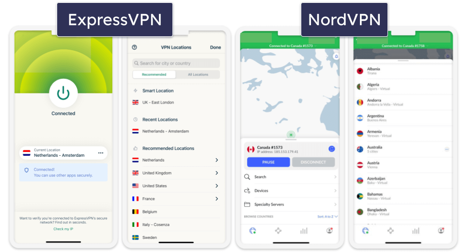 Apps &amp; Ease of Use — ExpressVPN Provides a Better User Experience