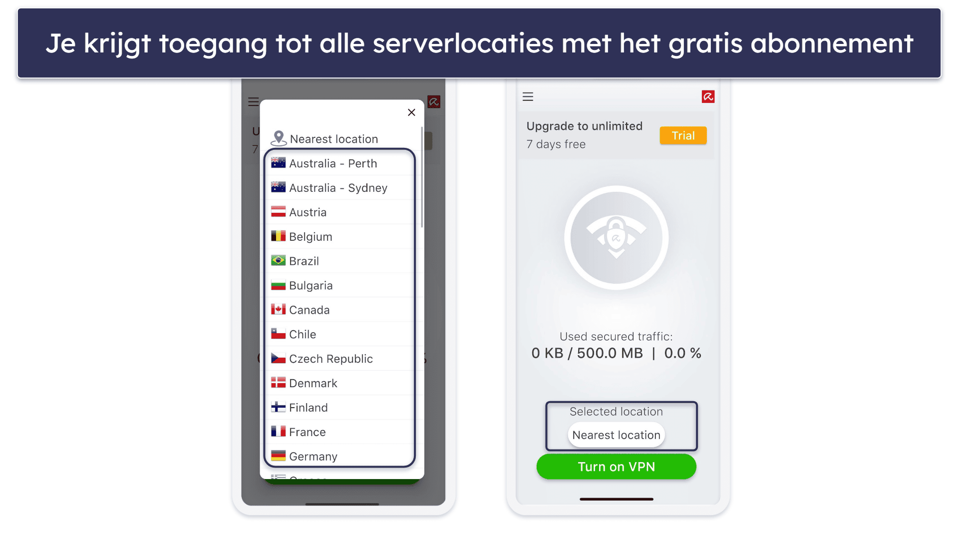 5. Avira Fantoom VPN – Goed voor casual browsen op iOS