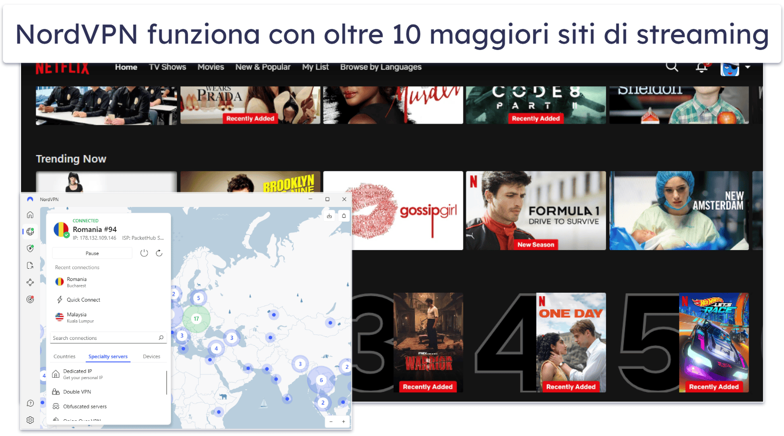 Streaming – ExpressVPN offre migliore supporto per lo streaming