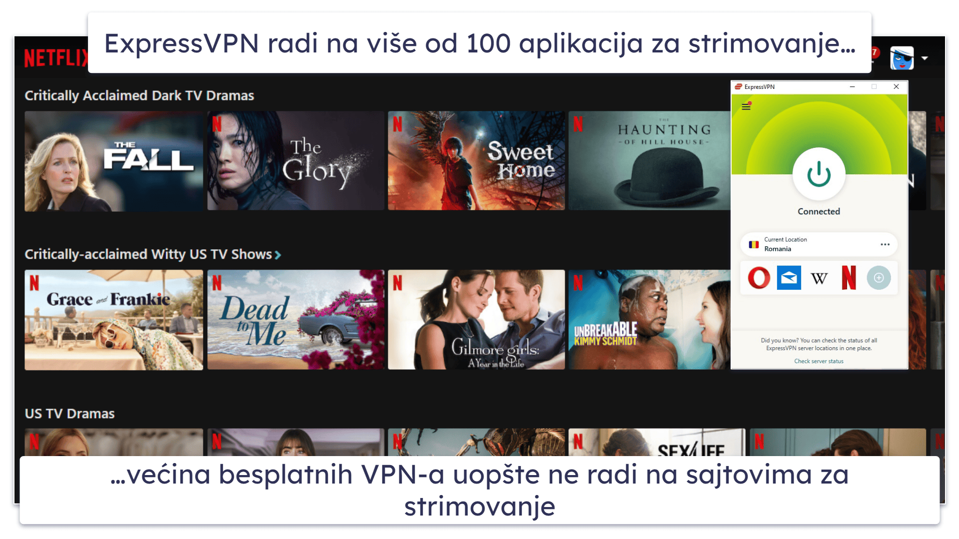 🥇1. ExpressVPN — Sveukupno najbolji VPN u 2024