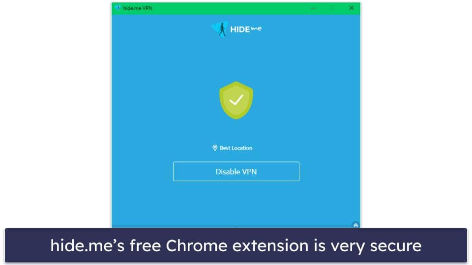 🥉3. hide.me — Best Free VPN App for Google Chrome