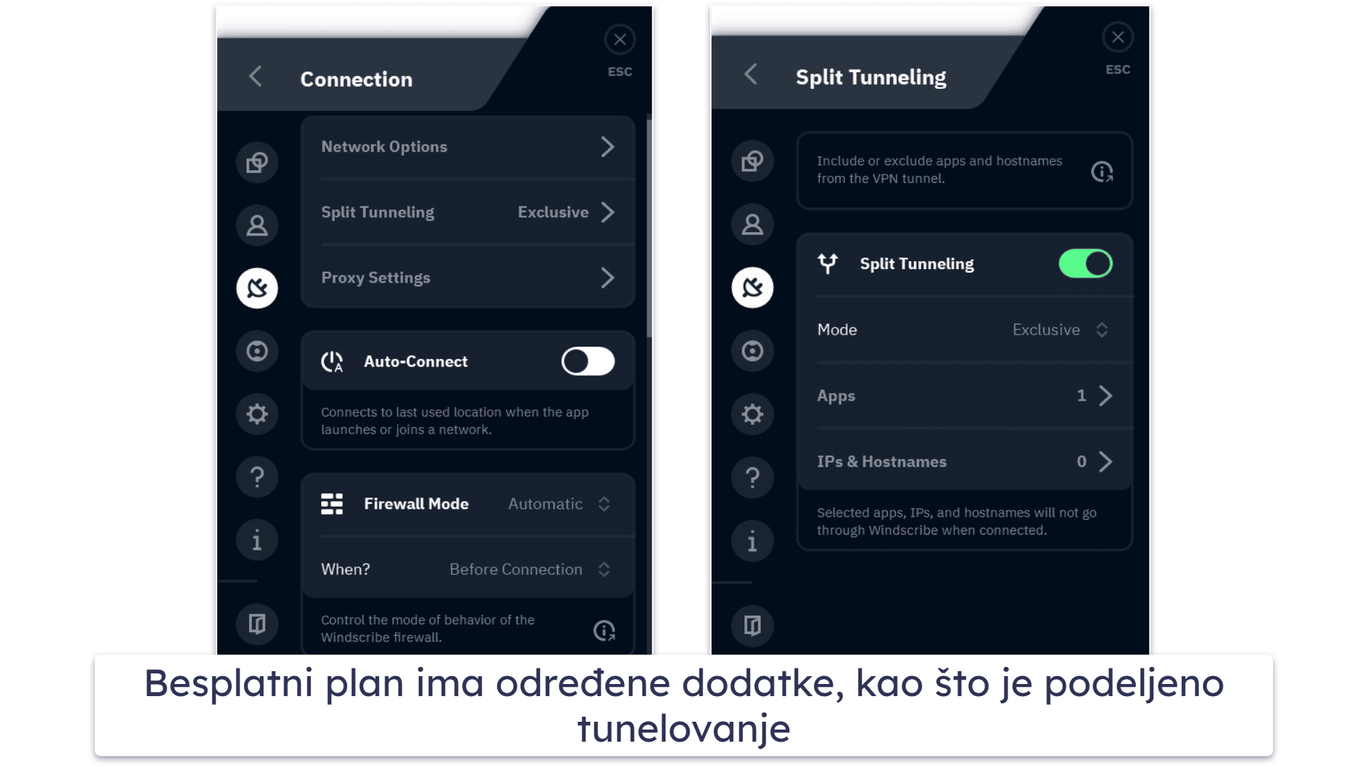 5. Windscribe — Pristojan besplatni VPN za strimovanje