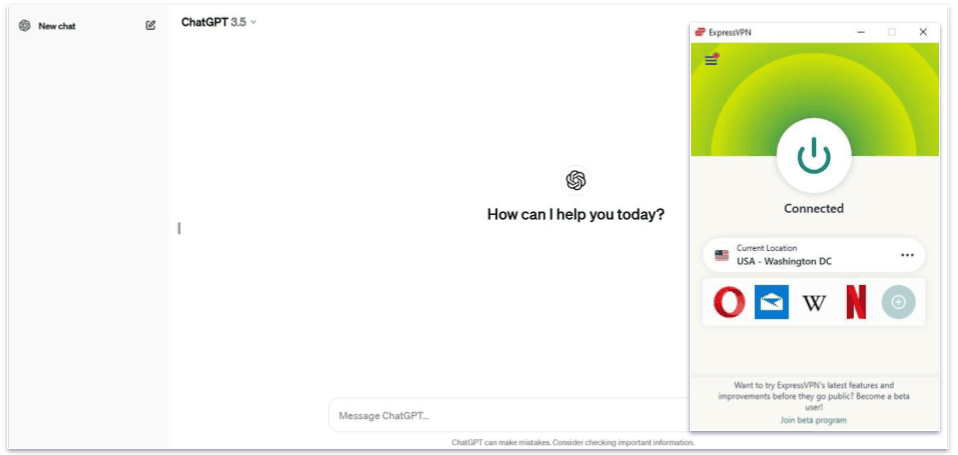 🥇1. ExpressVPN — Best Overall VPN for ChatGPT