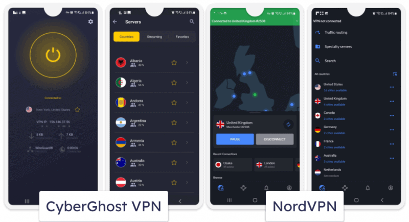 Cyberghost Vpn Vs Nordvpn Which One Is Better In