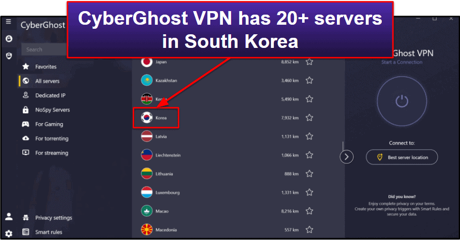 The Best Free Korea VPN in 2023 [Get a Korean IP Address]