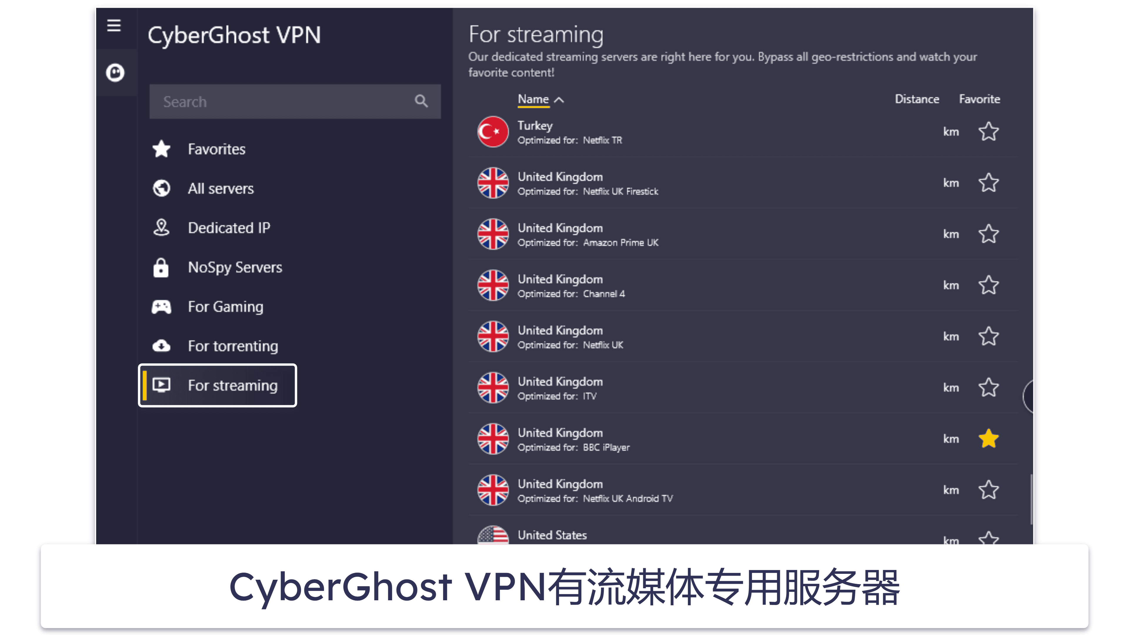 🥈2. CyberGhost VPN——适用于Google Chrome的最佳免费VPN插件