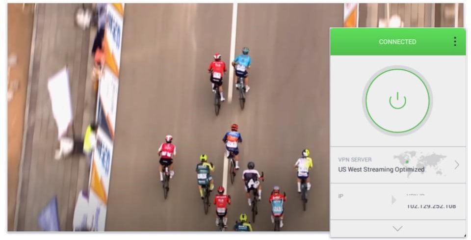 🥈2. Private Internet Access — Great for Streaming the Tour de France on Mobile