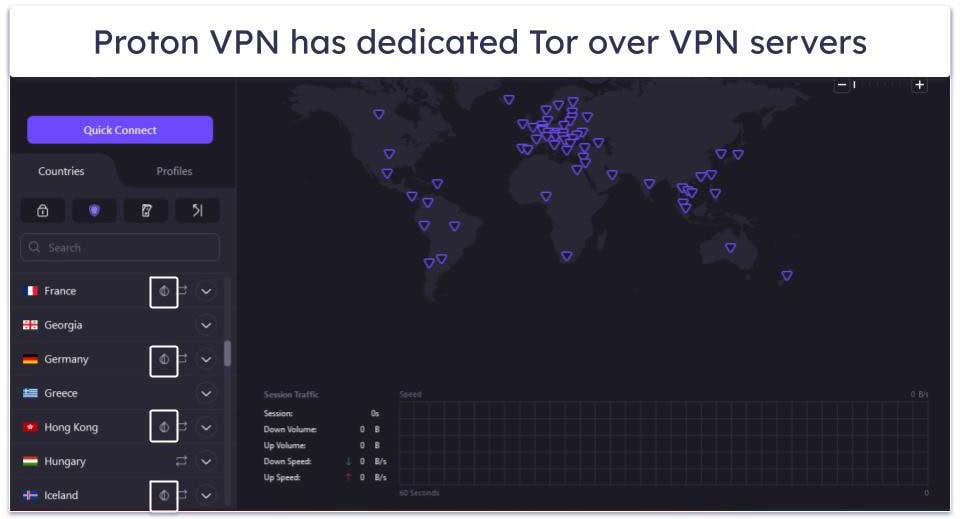 🥈2. Proton VPN — Best Free VPN for the Dark Web + Unlimited Data
