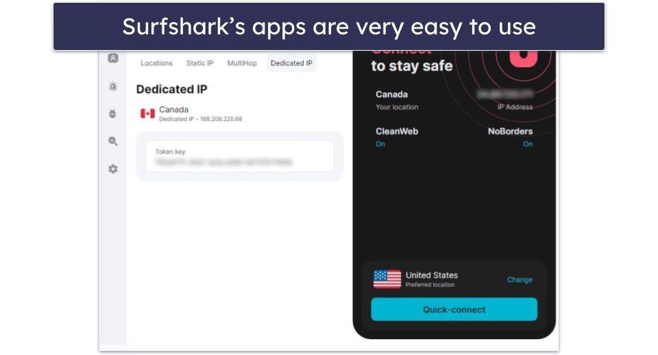 5. Surfshark — Beginner-Friendly &amp; Affordable VPN With Dedicated IP Addresses