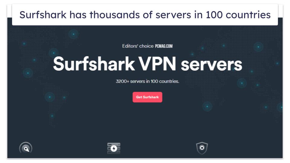 4. Surfshark — User-Friendly VPN for Synology With a Large Server Network