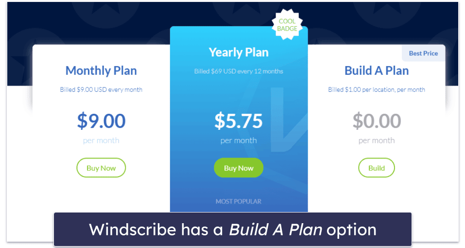 Plans &amp; Pricing — Both VPNs are Affordable Options